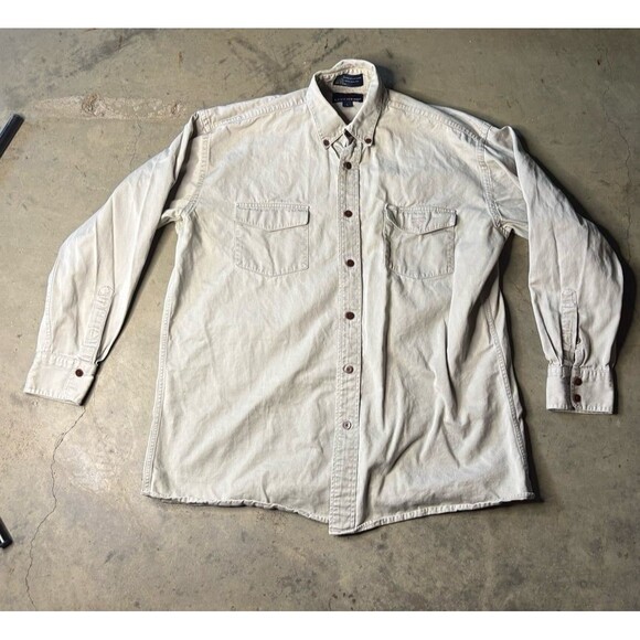 Lucchese 1883 Men Size L Western Button Down Long Sleeve Shirt Made In USA - Picture 1 of 5